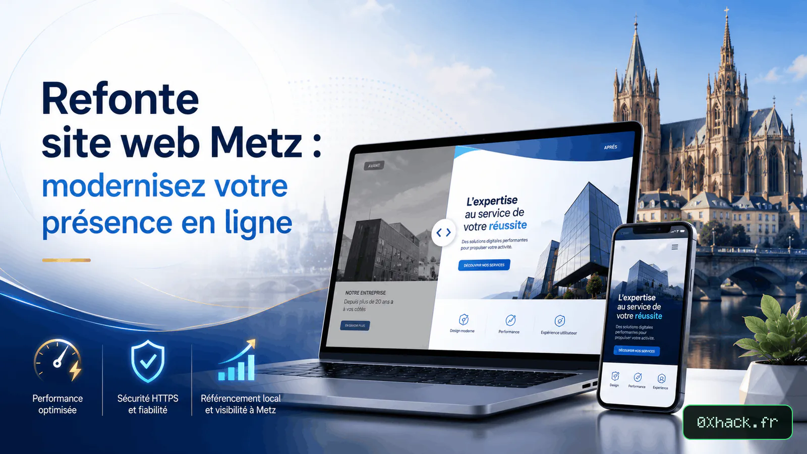 Refonte de site internet sur Metz : modernisez votre présence en ligne