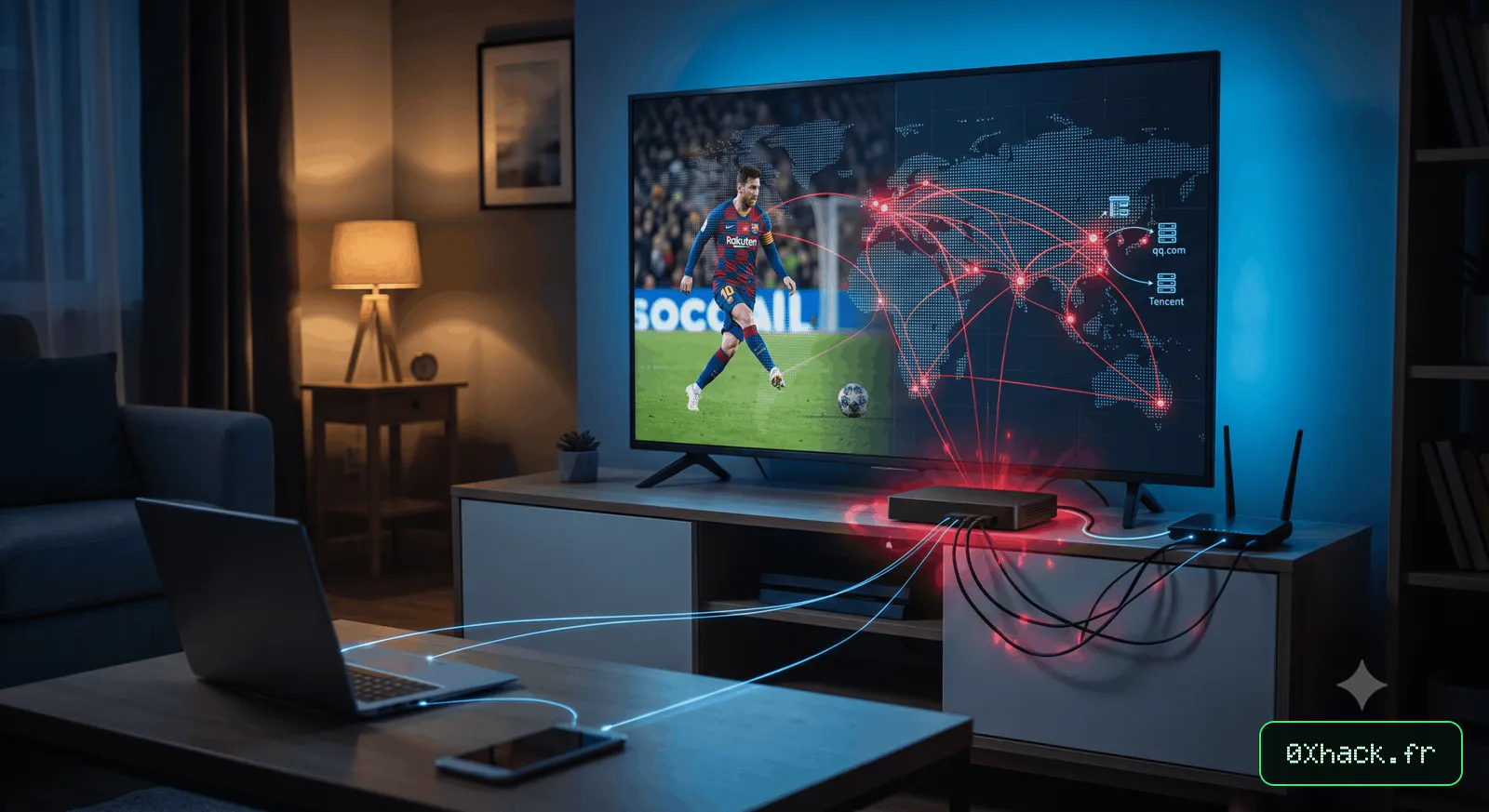 IPTV et Cyber-Espionnage : Comment des millions de salons sont devenus une arme de destruction