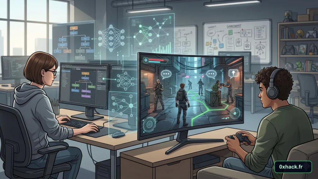 L'IA dans les jeux vidéo : Révolution technologique et avenir du gaming en 2026